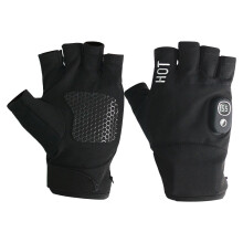 Beheizte Arbeitshandschuhe Wiederaufladbare Fingerlose Thermo-Handschuhe Elektrisch Batteriebetrieben für Winterarbeit