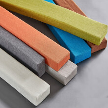 Bed Gap Filler High Density Cushion Support Pillow for Long Bed Gap Seam Headboard Removable Armrest 5x8x120cm Grey