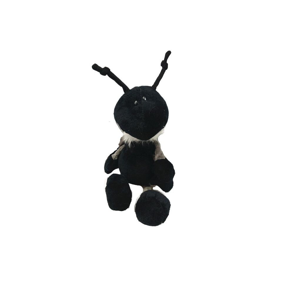 (Black30Cm)Peluche 30 Cm Simpatico Formica Peluche Regno Cuori Ombra Formica Senza Cuore Bianco