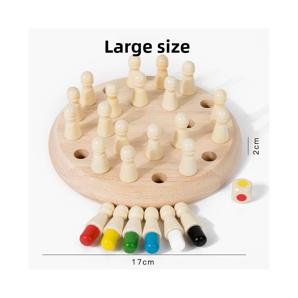 (17cm) Memory Wooden Chess Game Toy With Cognitive Development And Family Play Gifts-image-OPC-PK2SGCF-NEW