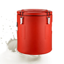 Stainless Steel Food Insulation Bucket 30L with Tap, Large Capacity Sealed Water Container for Milk Tea and Beverages