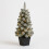 3ft Pre-Lit Snowy Christmas Tree, Indoor Mini Tree with 40 LED Lights 1