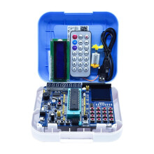 51 Single-Chip Microcontroller Development Board Minimum System Learning Kit with USB and IC Programming