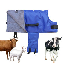 Calf Blanket Windproof Coat for Goats and Sheep - Thickened Belly Protection Jacket for Cattle and Calves