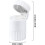 Pill Cutter and Crusher with Container, 4 in 1 Tablet Grinder, Small White Tablet Splitter, Compact Design 4
