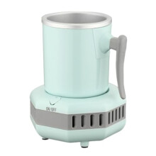 Fast Cooling Cup - Portable Electric Mini Drink Cooler for Instant Coke and Beer Cooling, Compact Design, Blue Color