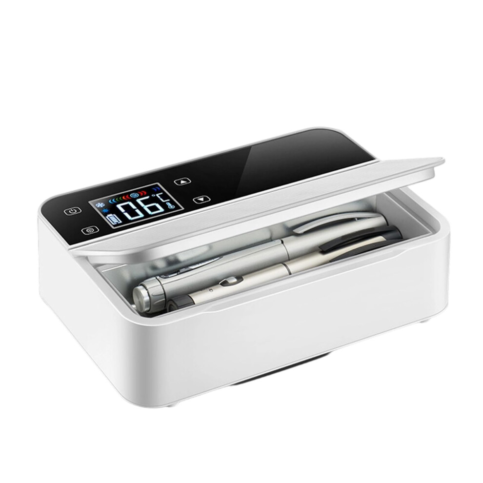 Portable Refrigerator 0 To 10C Compact Drug Cooler Box With Lcd Display For Hormone Bottles And Temperature Control 6947110582160