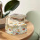 Sewing Basket with Foldable Handle, Large Capacity Storage Box for Fabric, Thread, Needles, Durable Design 2