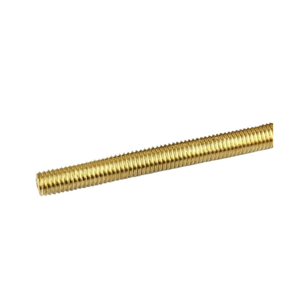 Brass Threaded Rod M2 M2.5 M3 M4 M5 M6 M8 M10 M12 250Mm Full Thread Metric Screw Stud Bar M2.5 250Mm 6947110583105