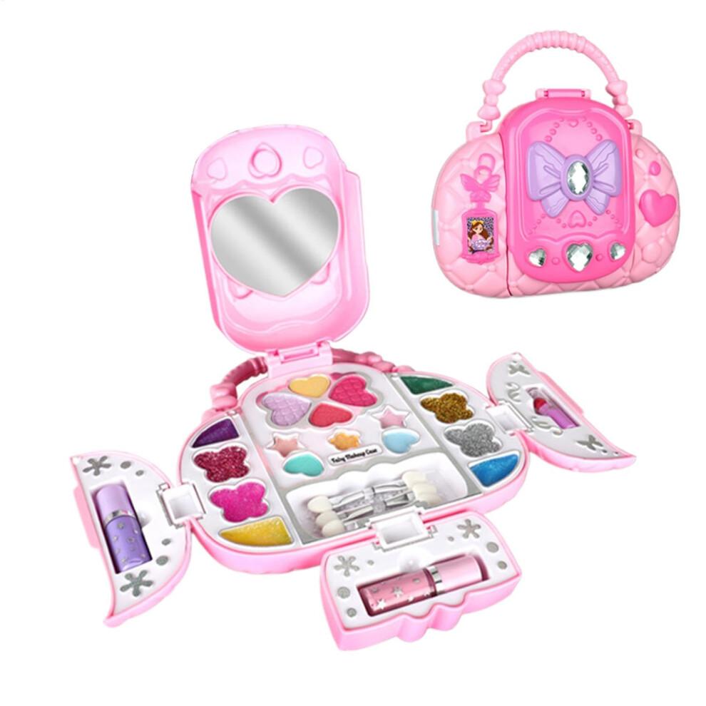Washable Makeup for Little Girls - Kids Cosmetic Play Set, Non-Toxic, Safe, Realistic Makeup Toys for Dress-Up Fun
