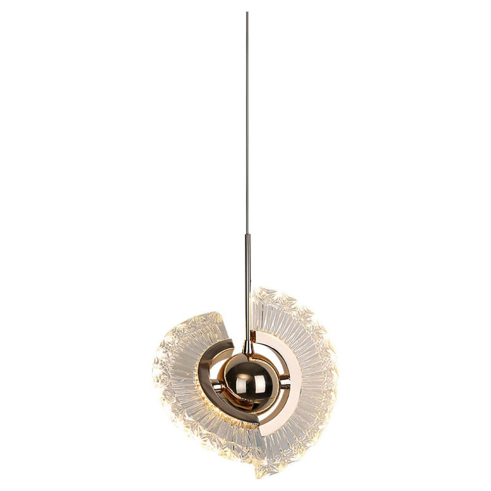 Modern Simple Flying Saucer Hanging Lamp 6W LED Rotating Pendant Light for Kitchen Island Dining Room Chandelier-image-OPC-PK2TPRK-NEW