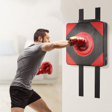 Wall Mounted Punch Pad for Boxing Training | Red Target Pad for Gym, Home Use | Durable Box Fighter Fitness Equipment