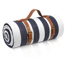 Camping Blanket Extra Large Waterproof Picnic Blanket 200x200cm Foldable 3-Layer Beach Blanket For 6-8 Adults