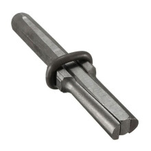 Splitting Tool 1 Piece Stone Splitter Hand Tool Alloy Steel Black for Chopping Rocks and Stones