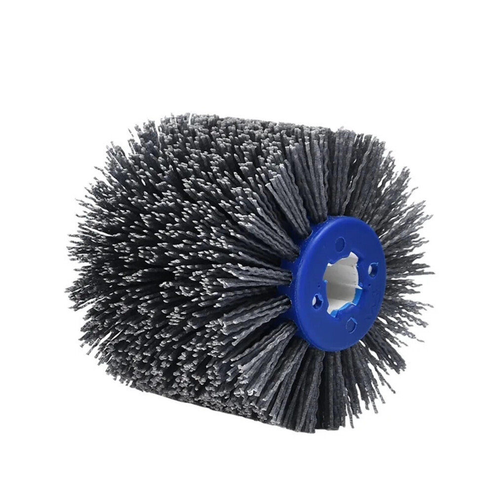 Nylon Sanding Wire Drum Polishing Wheel 120X100x19mm 240 Grit For Woodworking Metalworking Electric Brush 6947110584140