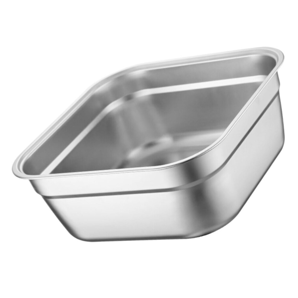 Stainless Steel Canteen Sink Large Capacity Vegetable Washing Basin With Drain Basket For Fruits And Vegetables 6038364719775