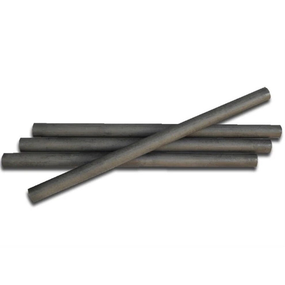 Graphite Solid Rods for DIY Melting Casting Accessories, 5 Pieces (4x100mm), Graphite Electrode Carbon Bar