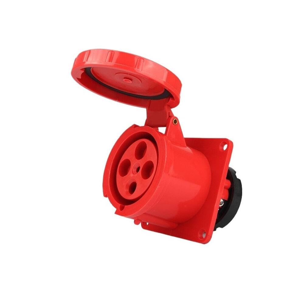 Ip67 Waterproof High-Performance Industrial Plug 63A/125A, 3-Pin, 4-Pin, 5-Pin Aviation Socket, Concealed 125A Four-Core Socket 6447073093616