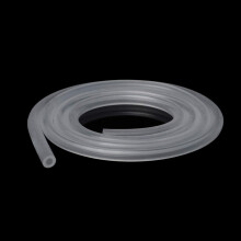 Transparent Water Tubing, Clear Vinyl Hose 1 Meter, Silicone Rubber Tube with 2-10mm Outer Diameter, Flexible Grommet Pipe