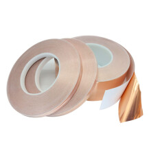 Single Sided Conductive Copper Foil Tape 50m x 6mm Pack of 2 for EMI RF Shielding Paper Circuits Electrical Repair