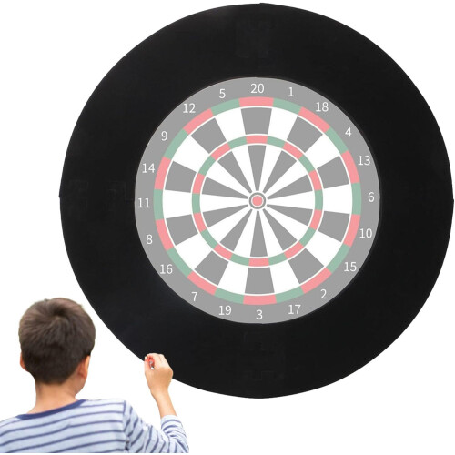 Dart Catch Ring - EVA Protective Surround for Dartboard Edging, Robust Back, Fits Standard Size Boards 1