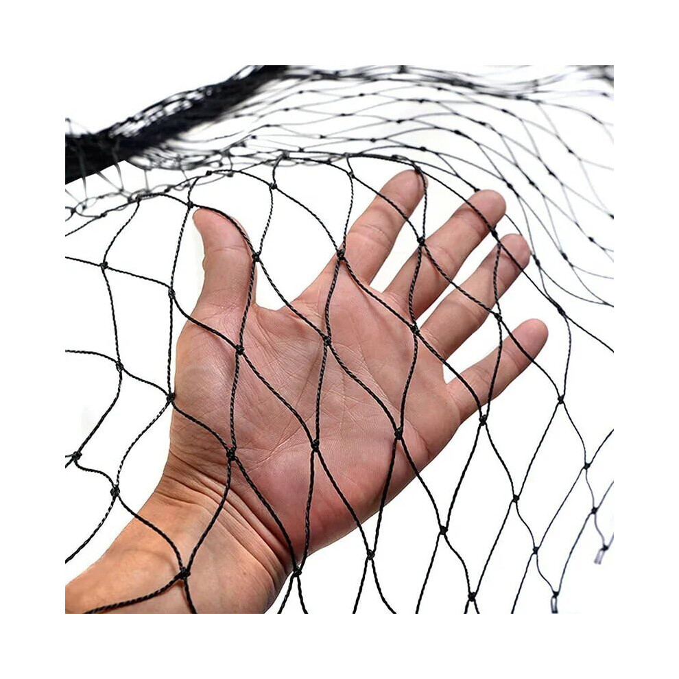 5m x 5m Heavy Duty Invisible Pigeon Bird Repellent Netting 25m2 Stone Colour Cut to Size 10 Year Shelf Life-image-OPC-PK2TXWT-NEW