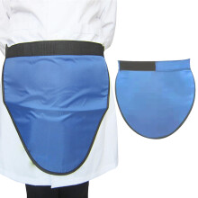 Half Apron Lead Apron 0.5 mm Pb X-Ray Protection Size 72 x 72 Inch Waterproof Safety Cover for Medical Imaging