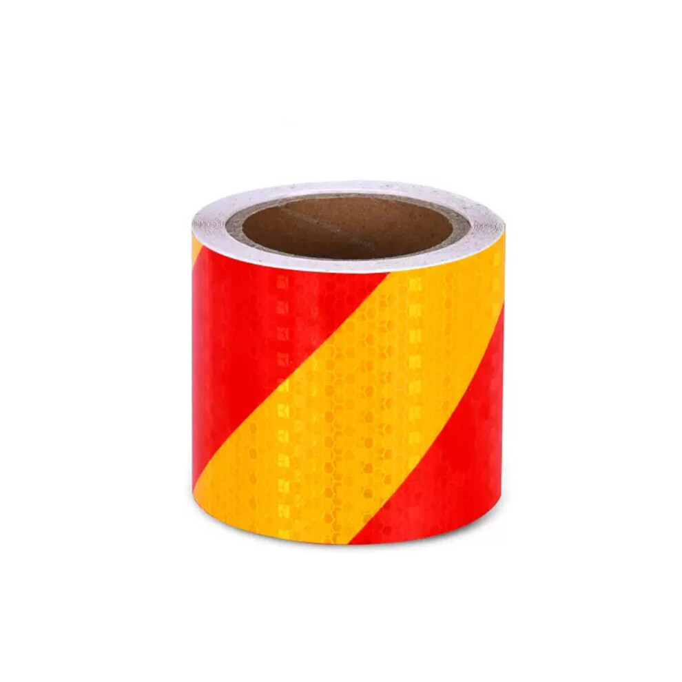 Markierungsband Floor Marking Tape Hazard Tape Waterproof Reflective Caution Strips Red Yellow Outdoor Safety Stickers 6947110585895