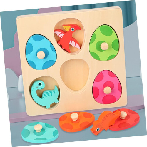 Dinosaur Puzzle for Early Learning Interactive Dinosaur Eggs Promoting Creativity and Practical Skills for Kids 1