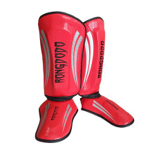 Sport Shin Guards for Adults - Karate Boxing Taekwondo Sparring Training Equipment, Adjustable, Lightweight, Durable Design
