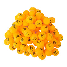 Lightweight Lottery Balls for Games and Entertainment, Digital Colorful Balls for Lottery Draws and Activities