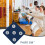 Fencing Target for Practice on Wall, Dark Blue Self-Training Sword Target, Archery Compatibility, Durable Design 3
