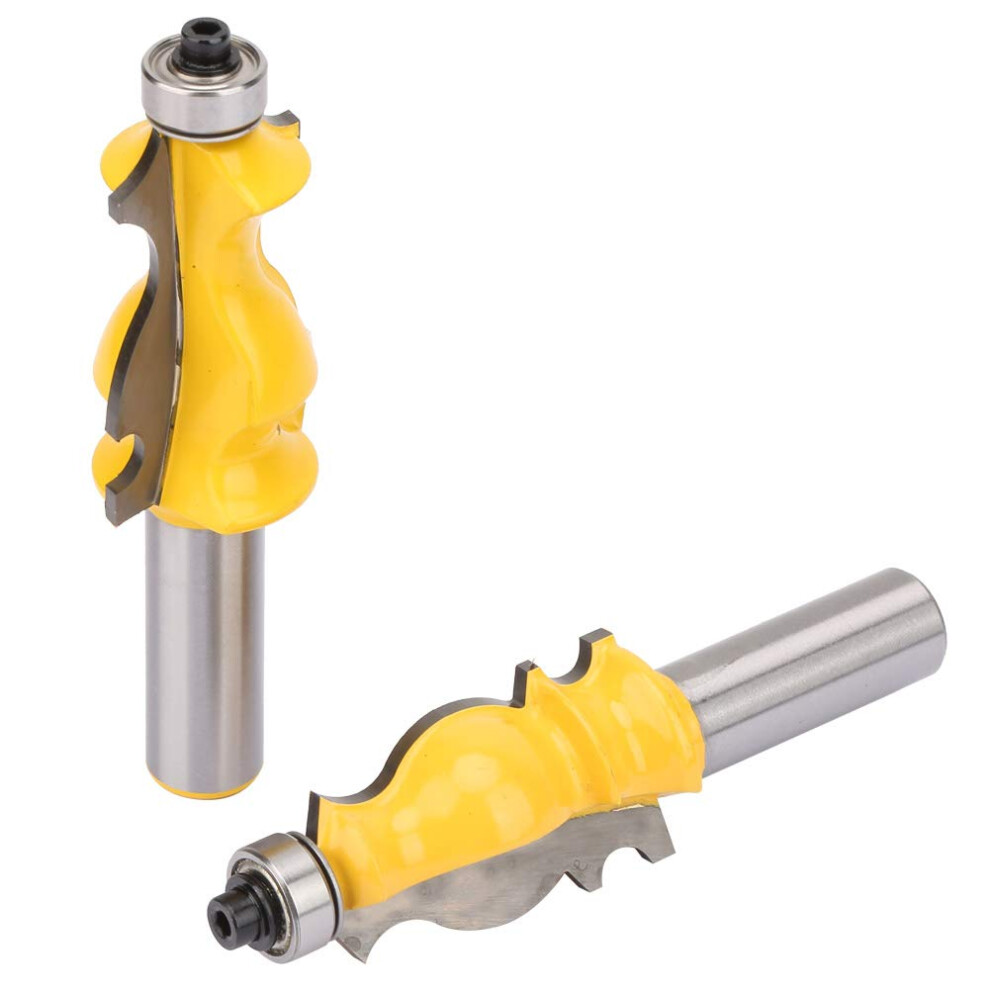 Fishtail Handrail Router Cutter Tool 1/2 Inch Shank Woodworking Milling Bit For Fishtail And Fish Handrails 6947110588339