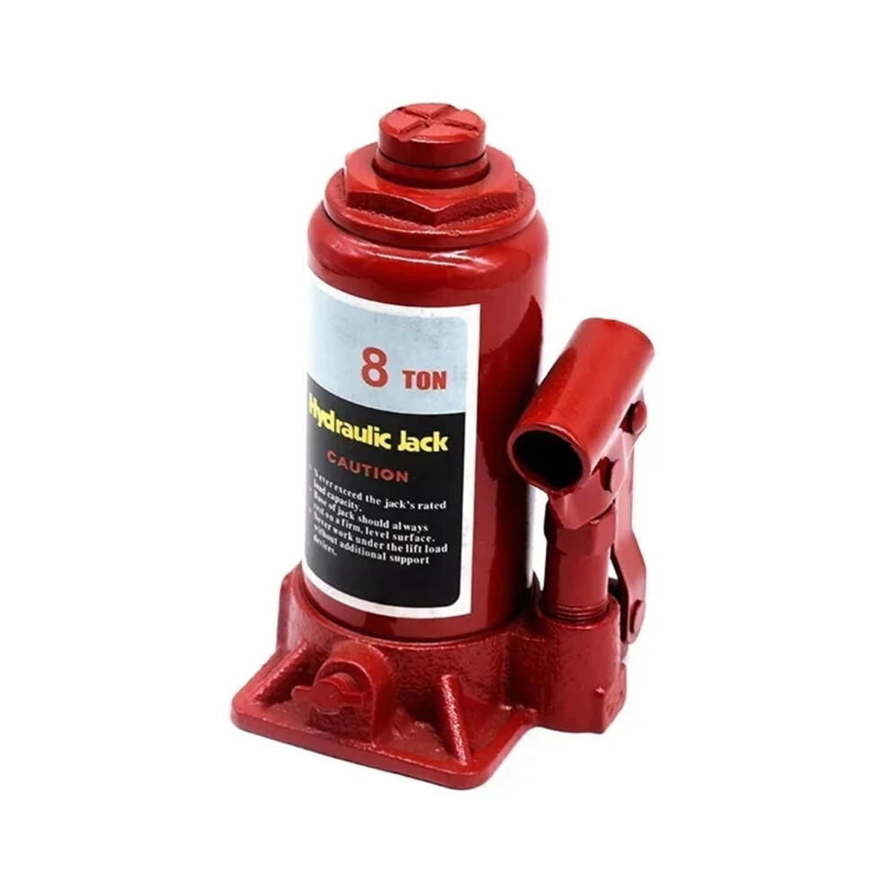 8T Hydraulic Jack, 375mm Vertical Car Lift Tool, Oil Pressure for Tire Change and Vehicle Repair, Heavy-Duty Equipment-image-OPC-PK2VCDJ-NEW