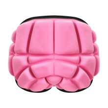 Hip Protection Pad for Snowboarding and Skiing Pink Size L, Padded, Breathable, Safe Protection