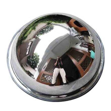 Full-circle convex mirror 80 cm for outdoor use, round traffic mirror with 360 viewing angle, safety entrance mirror