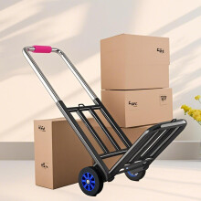 Heavy Duty Folding Lightweight Hand Sack Trolley Cart Truck +3 Ropes