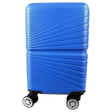 (Royal blue) Easyjet Approved Underseat Suitcase with Detachable 360 Degree Spinner Wheels - 45x36x20 - Lightweight Ideal For Short Trips anti-theft tsa