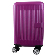 (Purple) Easyjet Approved Underseat Suitcase with Detachable 360 Degree Spinner Wheels - 45x36x20 - Lightweight Ideal For Short Trips anti-theft tsa