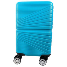 (Teal) Easyjet Approved Hardcase Suitcase with Detachable 360 Degree Spinner Wheels - 45x36x20 - Lightweight Ideal For Short Trips anti-theft tsa l