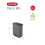 Curver Curver Deco Bin Rectangular Pedal 65L, Cool Grey 6
