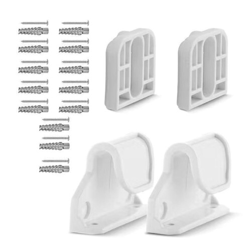 Children's Fence Replacement Part Set Wall Mount Brackets Hooks and Screws Compatible with Various Models