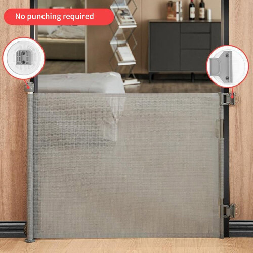 Kinderzaun Replacement Parts Set Wall Mount Brackets Hooks Screws Compatible with Various Models and Sizes 2