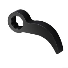 Horn Type Semi Removal Tool 1/2 Inch Crowbar Adapter Head for Heavy-Duty Use and Compatibility with Standard Tools