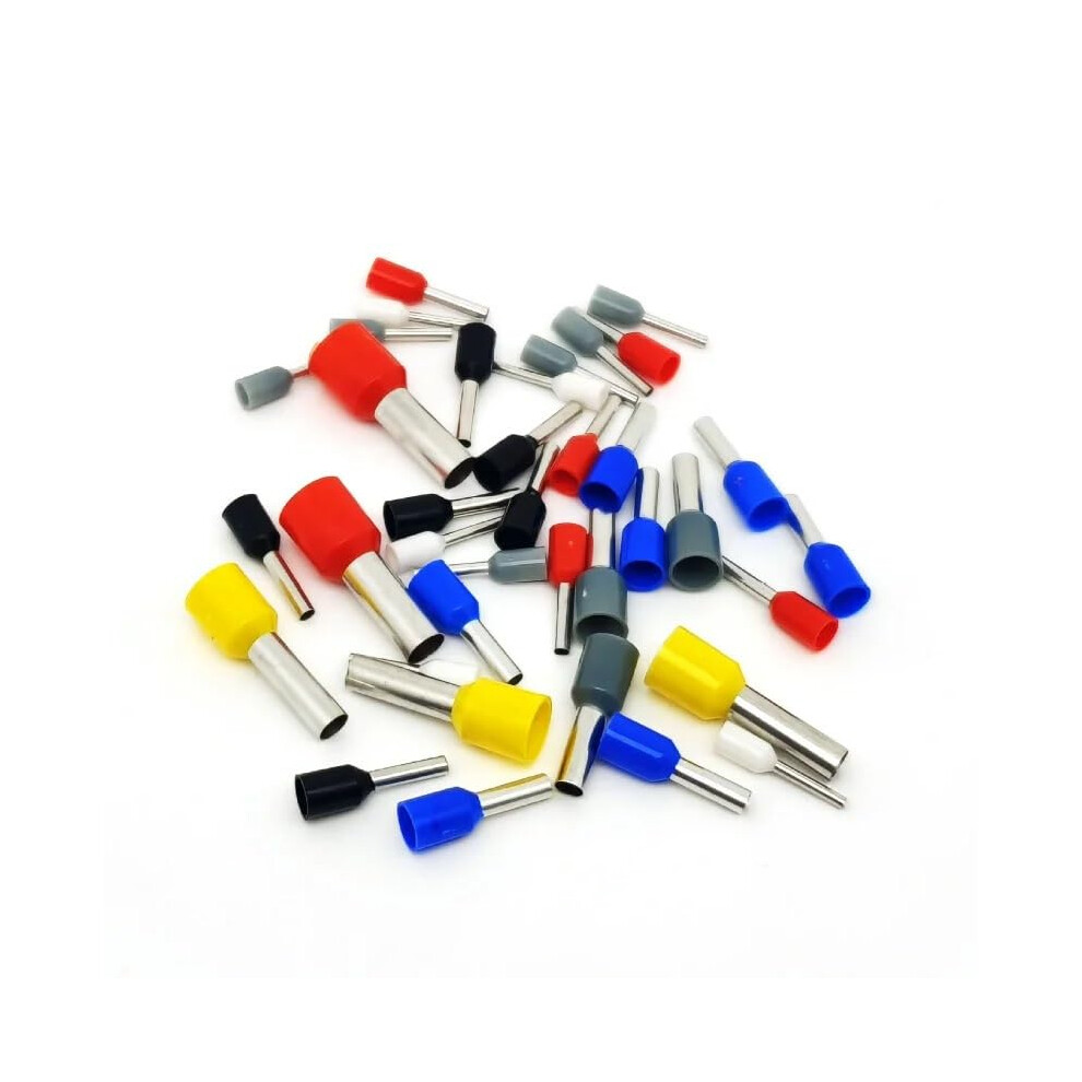 400Pcs Double Wire Terminal Ferrule Insulated Crimping Connector Kit 0.5-6.0Mm 250/320/900Pcs Box Size 6038364726674