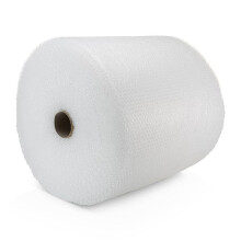 (Clear, 300 x 10m) Straame | Large Roll of Premium Polythene Bubble Wrap | Small Bubble Protective Wrap | Air Bubble Packaging for Moving Delicate Items & Pack