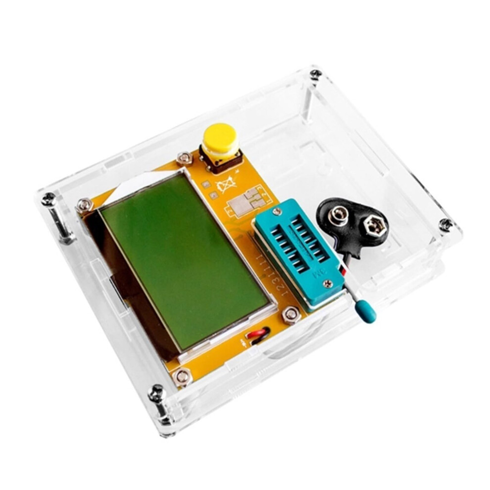 Lcr-T4 Esr Meter Transistor Tester For Diodes, Triodes, Capacitors, Scrs, And Inductors With Lcd Display 6038364726773