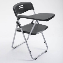 Conference Chair with Tablet Arm, Stackable Mesh Backrest and Padded Seat for Classroom and Office Use