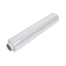 (Clear, 6 Rolls) Straame Heavy Duty Strong Pallet Wrap Cling Film Packaging for Industrial, House Moving, Packing, Furniture Wrapping, Storage - Tear