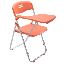 Conference Chair with Tablet Arm, Stackable Mesh Backrest and Padded Seat for School and Office Use, Guest Reception Chair